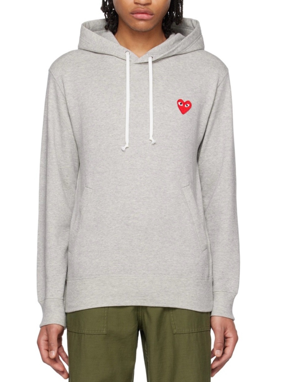 Comme Des Garcon Play Heart Hoodie